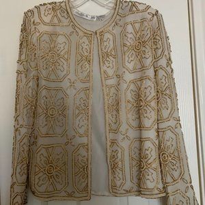 Beige After-Five Jacket